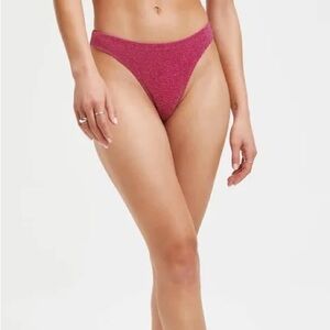 Good American Sparkle Better Bikini Bottom